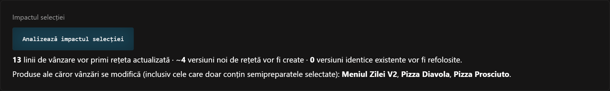 Impactul selecției