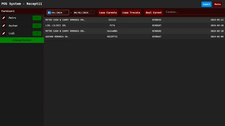 Chappa POS NIR Screen