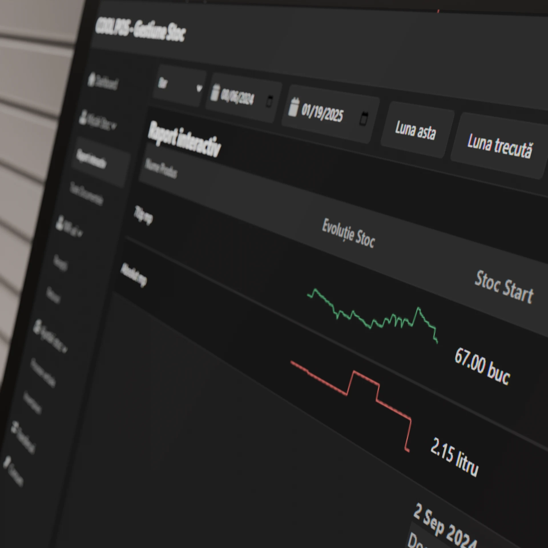 Evoluția și mișcările stocului, intuitiv!