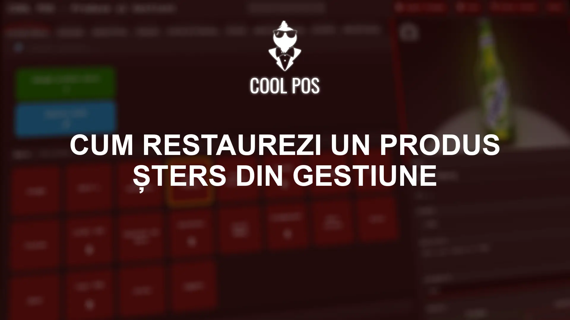 Cum restaurezi un produs șters